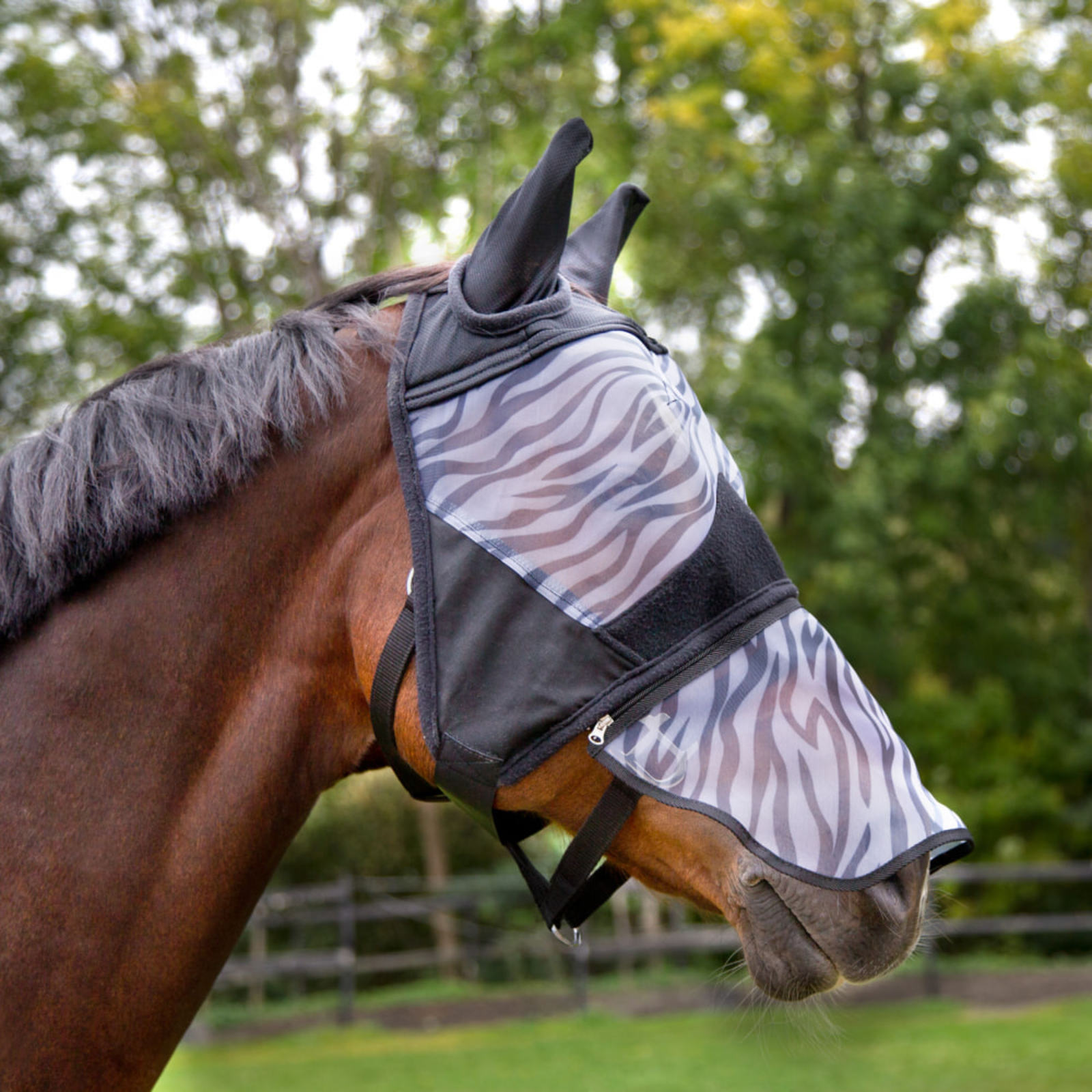 Horze Zebra Fly Mask