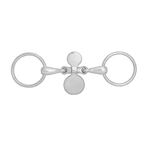 Horze Spoon Mouth Loose Ring Snaffle Bit
