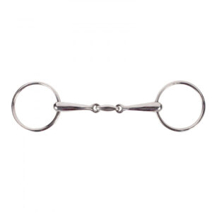 Horze Lozenge Link Loose Ring Snaffle Bit – 16mm Width